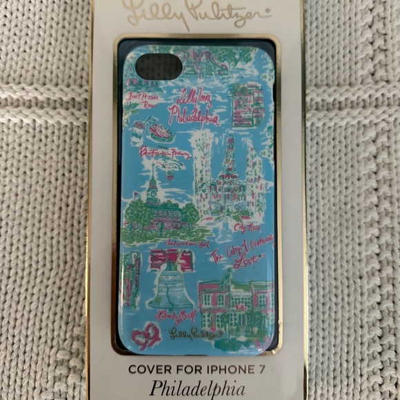 Lilly Pulitzer Philadelphia iPhone 7 Case - Picture 1 of 8